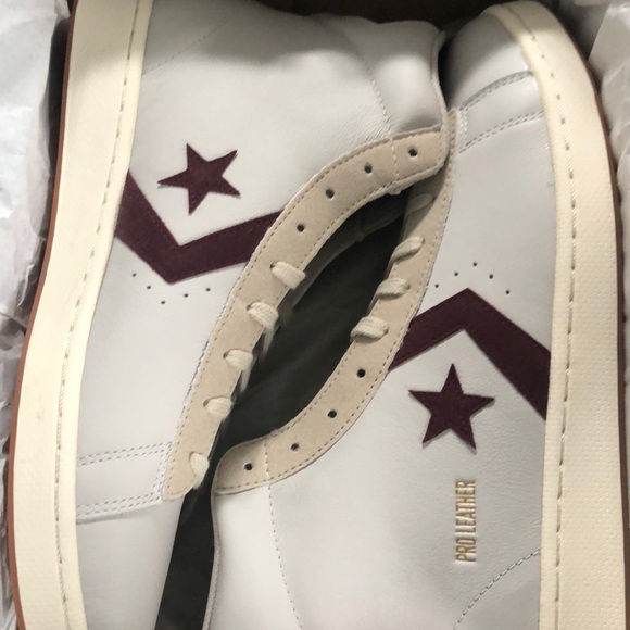 Converse Other - NWT MENS CONVERSE LEATHER SHOES. Two sizes.  Firm on price.